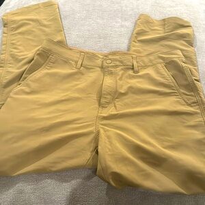 Alpine design tan brown active pants. Size 36x 32